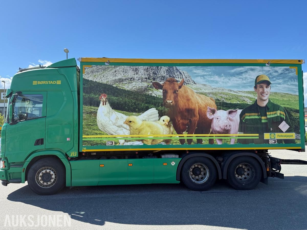 2023 Scania R590 XT Med He-Plan Fliskassehenger